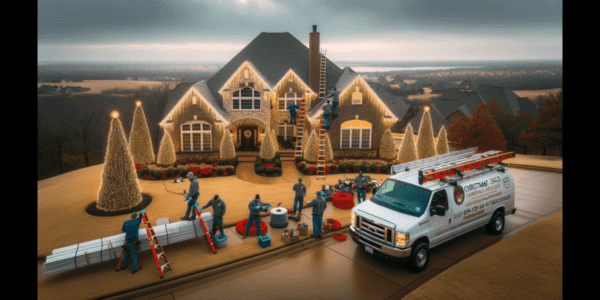 Best Outdoor Christmas Light Design In Tulsa