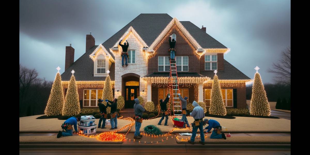 Best Outdoor Christmas Light Design In Tulsa Ok