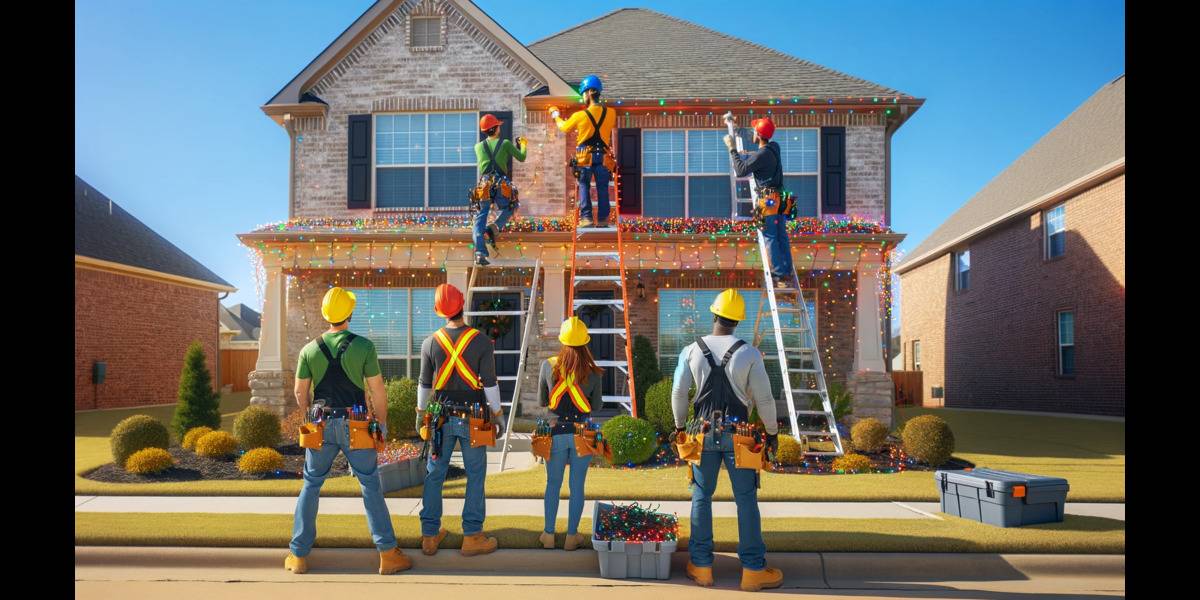 Christmas Light Contractors in Tulsa