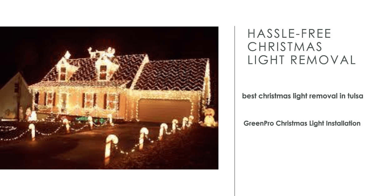 Tulsa Christmas Lights - Hassle-free Christmas light removal in Tulsa.