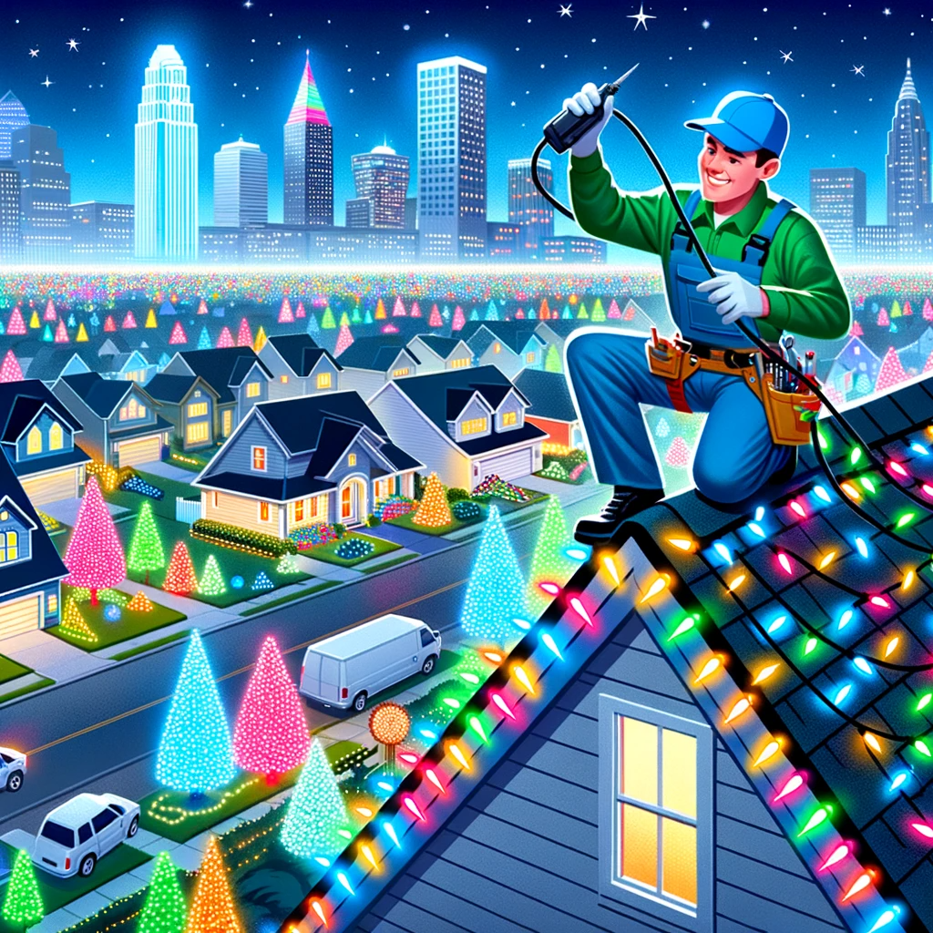 christmas light installation company in tulsa