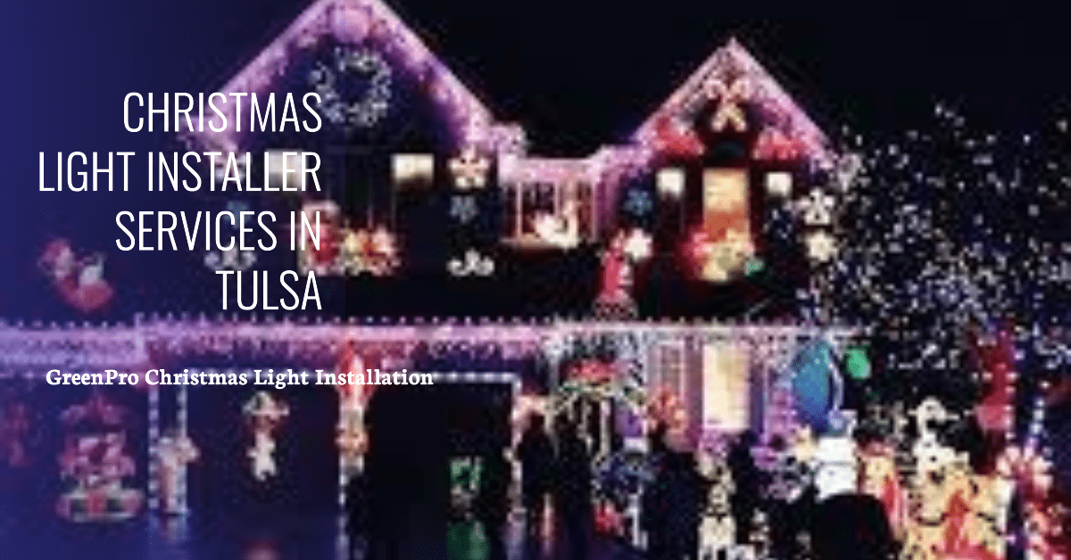 Tulsa Christmas Lights - Christmas light installers Texas.