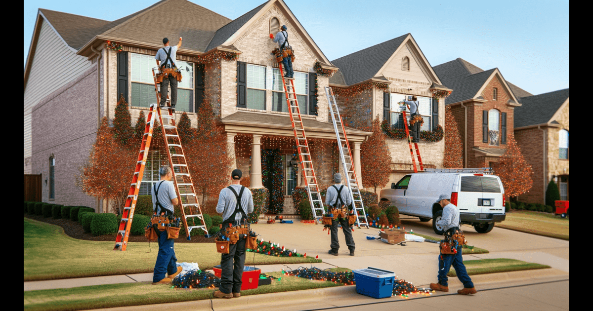 Christmas Lights Installation In Tulsa Ok