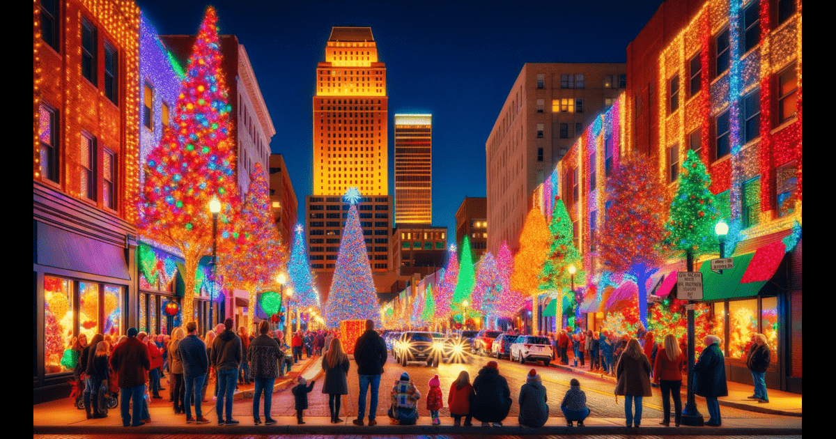 GreenPro Dazzling Christmas Tree Lights in Tulsa