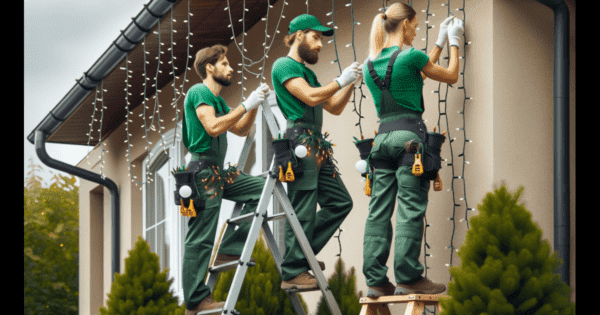 outdoor christmas light removal and storage in tulsa