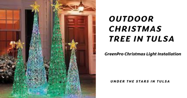 outdoor christmas tree in tulsa ok